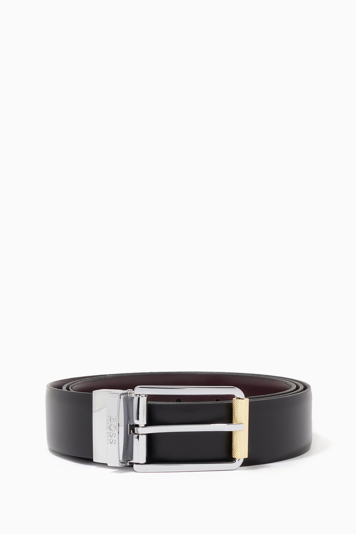 

Ocalir G Belt in Leather, Black