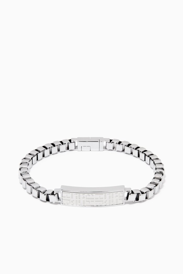 

Baily Chain Bracelet in Brass, Silver
