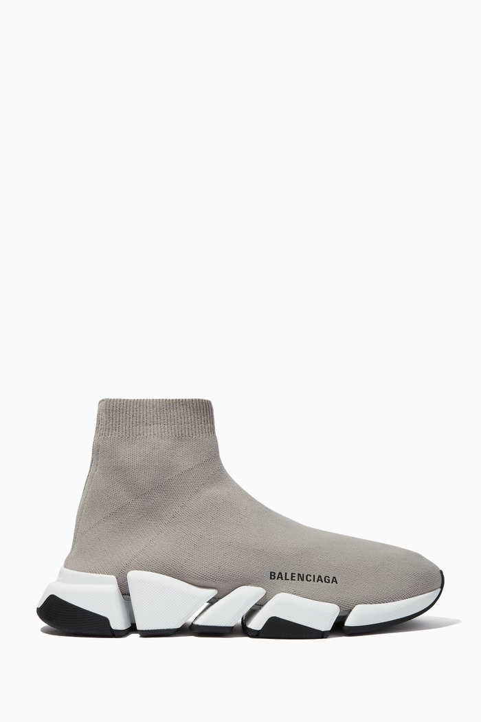Speed 2.0 Sneakers in Technical Knit, Grey