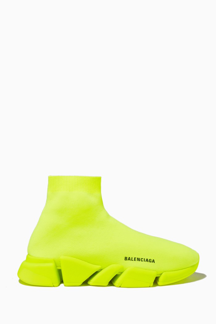 

Speed 2.0 Sneakers in Recycled Knit, Yellow