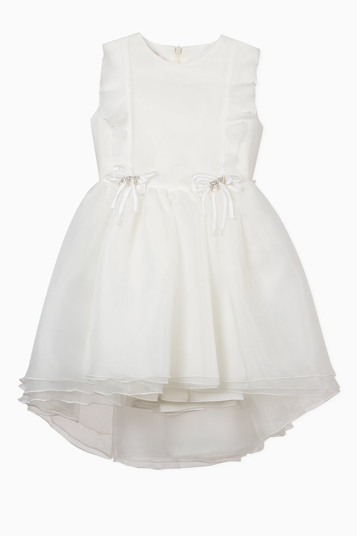 

Organza Dress, White
