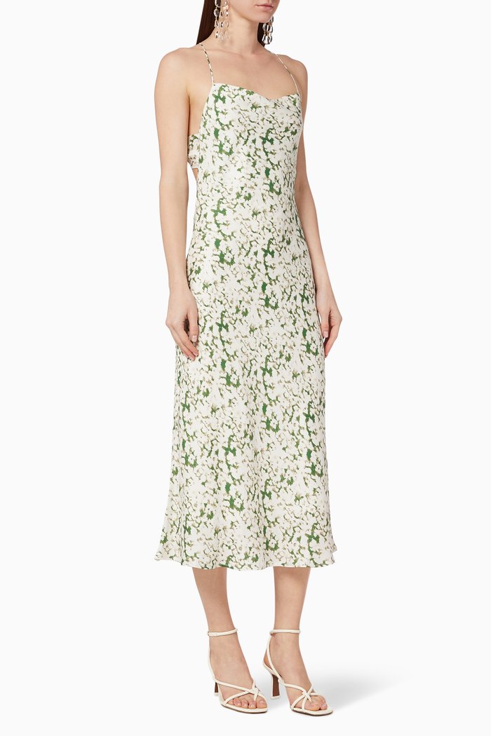 

Pressed Flowers Slip Dress, Multicolour