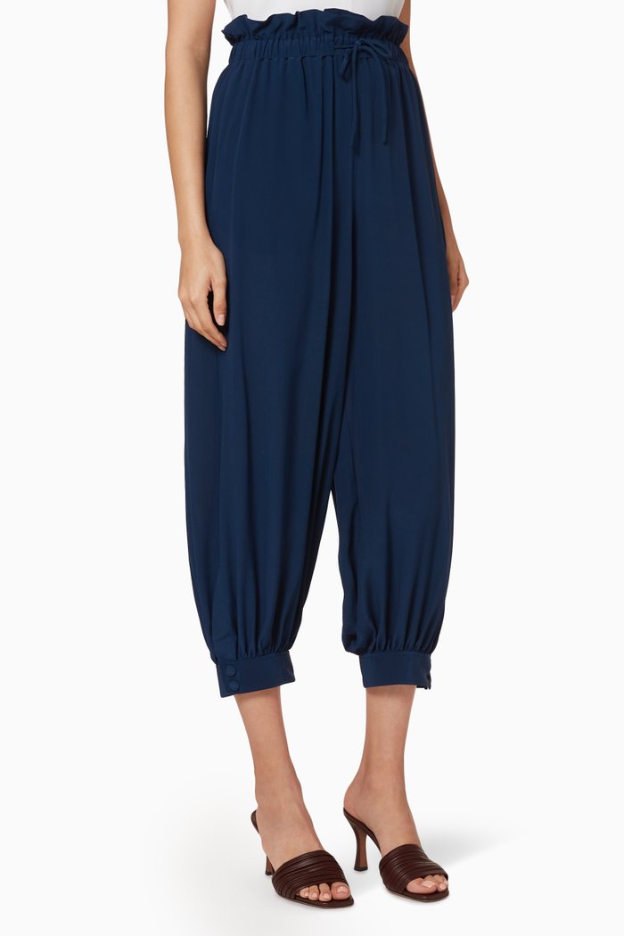 

Lauryn Silk Pants, Blue