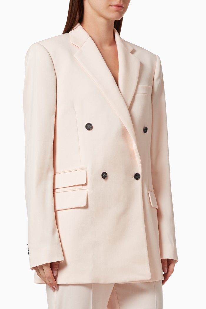 

Holden Tailored Jacket in Wool, Pink