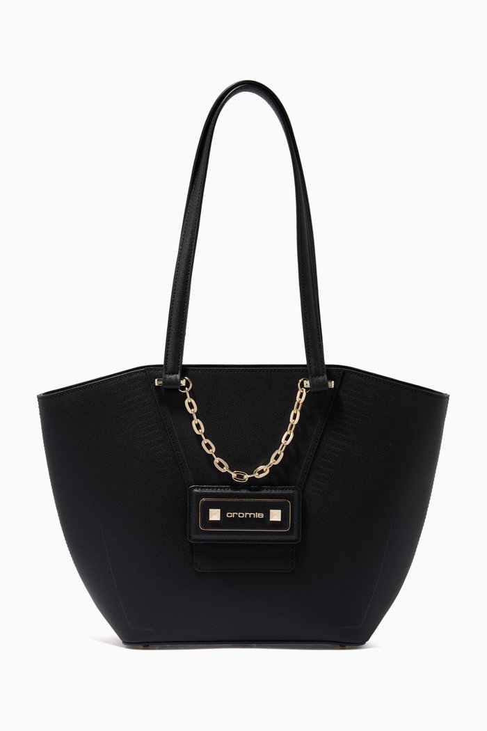 

Diva Shopping Bag in Leather, Black