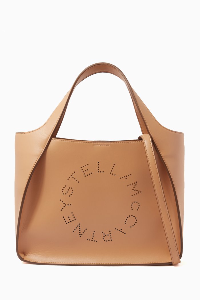 

Stella Logo Crossbody Bag in Eco Alter Nappa, Brown