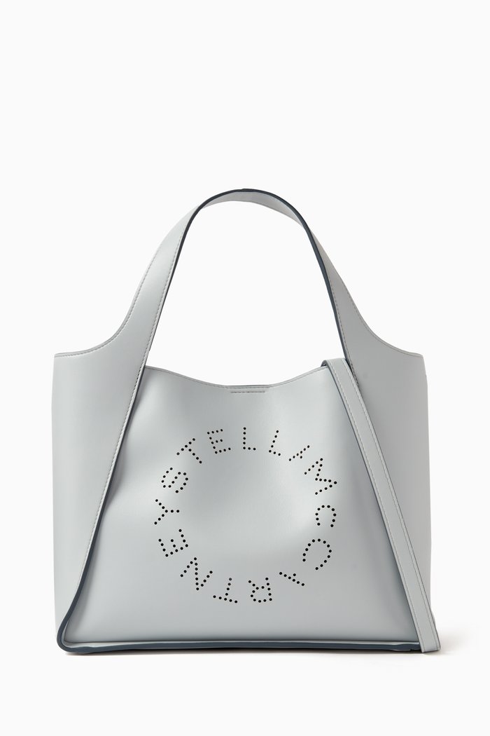 

Stella Logo Crossbody Bag in Eco Alter Nappa, Blue