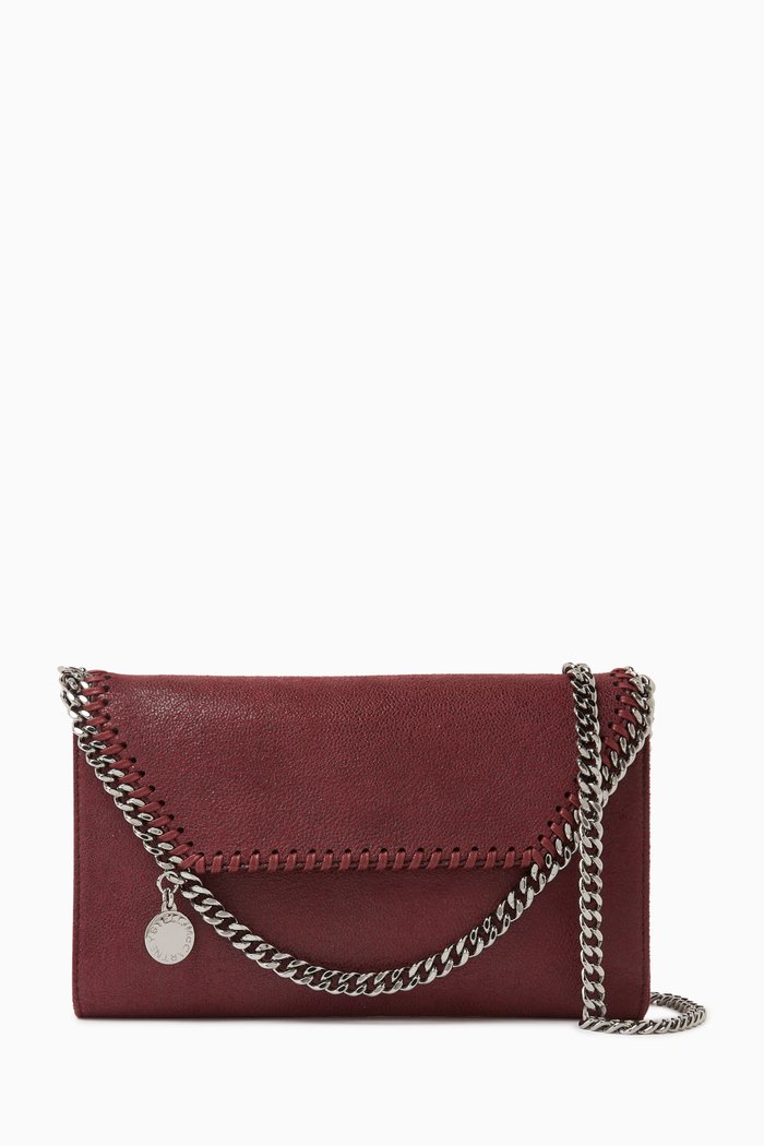 

Mini Falabella Crossbody Bag in Shaggy Deer, Purple