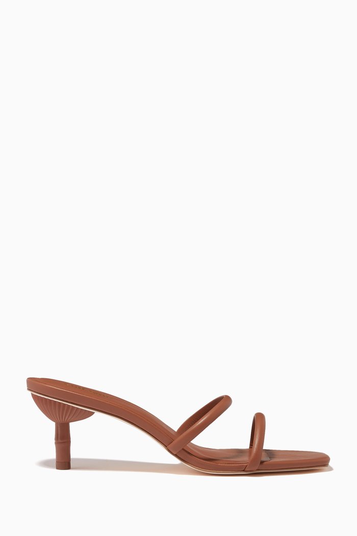 

Sol Sandals in Leather, Brown