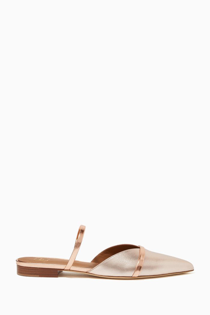 

Frankie Flats in Metallic Leather