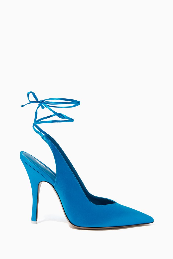 

Venus 105 Pumps in Satin, Blue