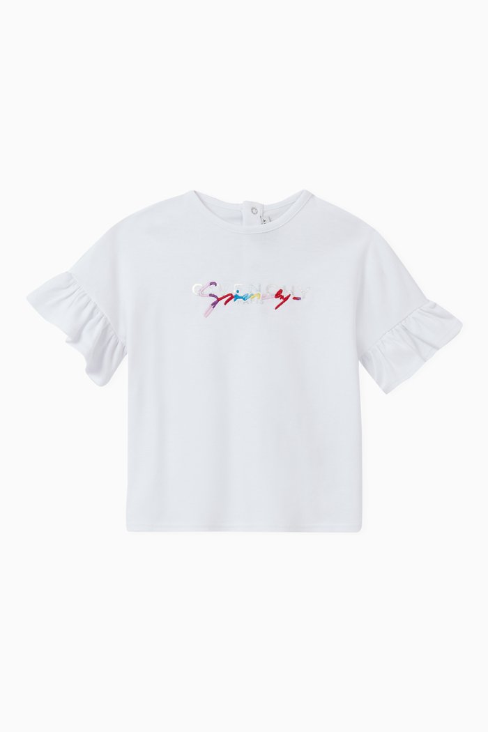 

Givenchy Signature Jersey T-shirt, White