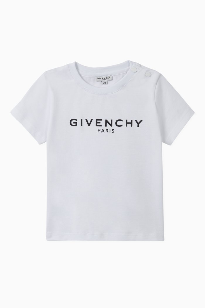 

Logo Cotton Jersey T-Shirt, White