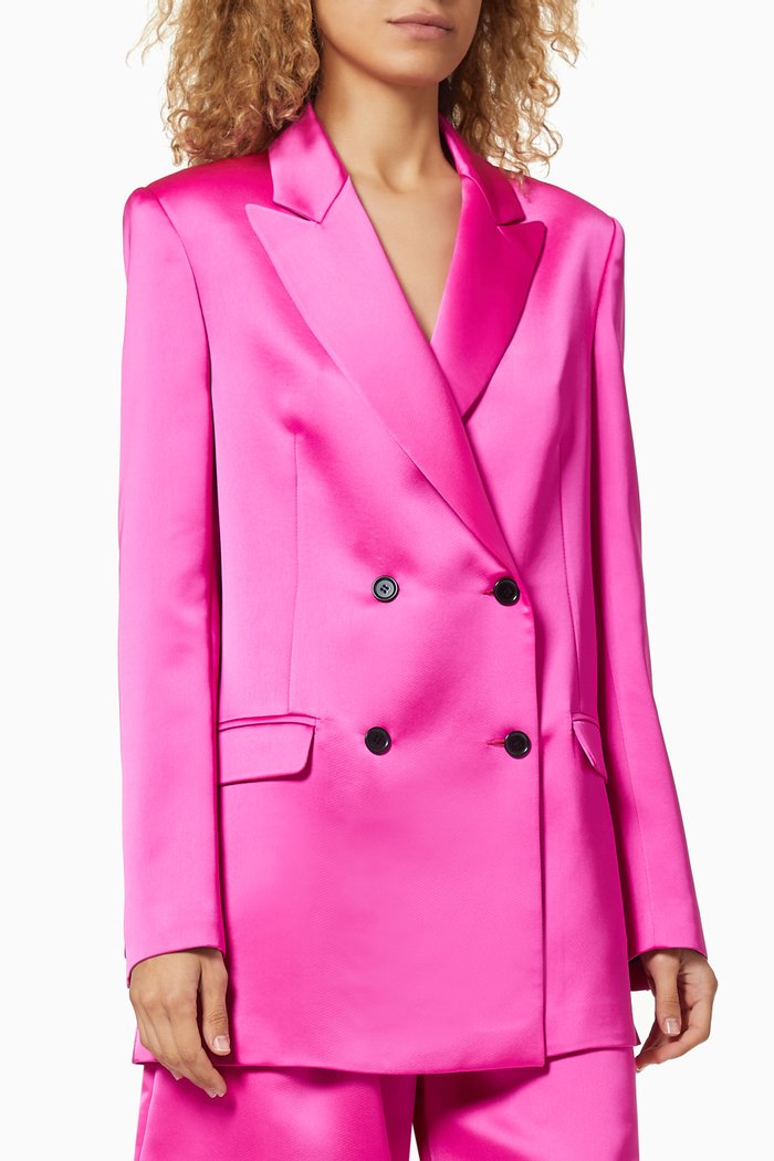 

Bonnie Satin Jacket, Pink