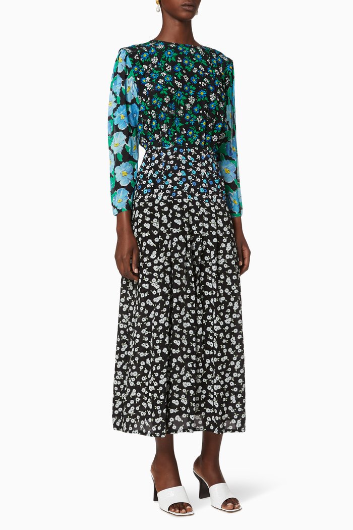 

Jazz Multi Bloom Dress, Multicolour