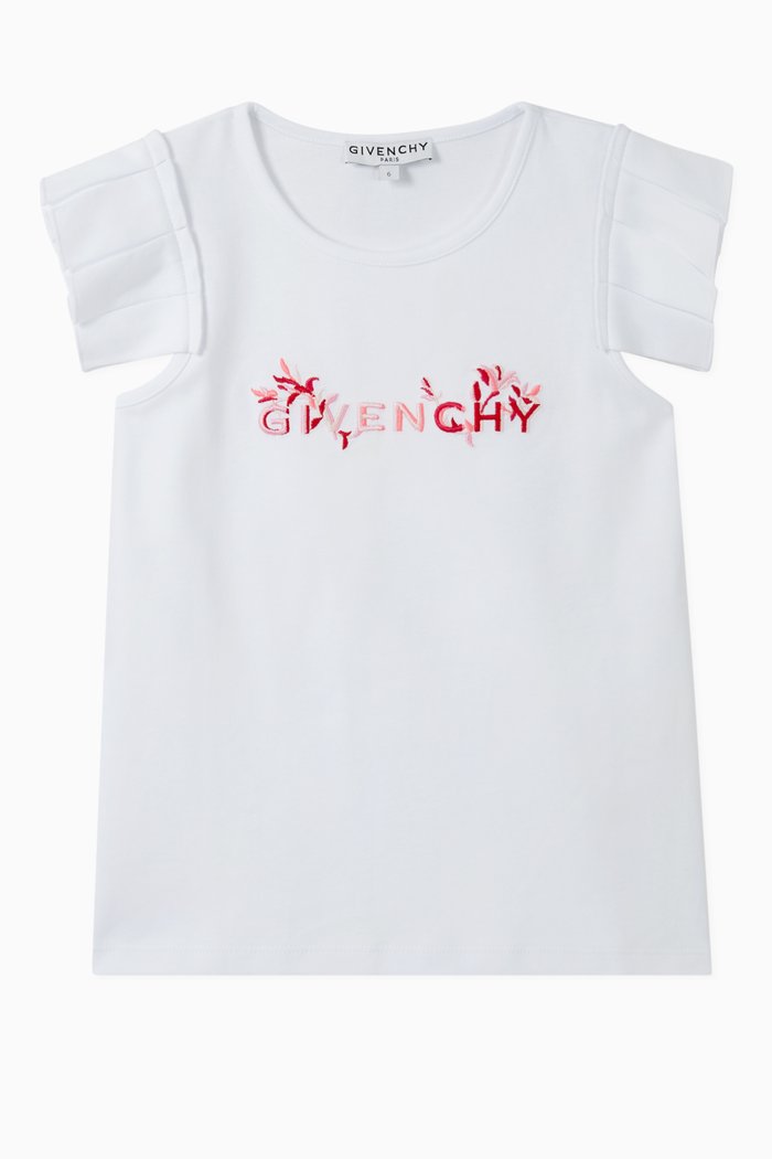 

Logo Cotton Jersey T-Shirt, White