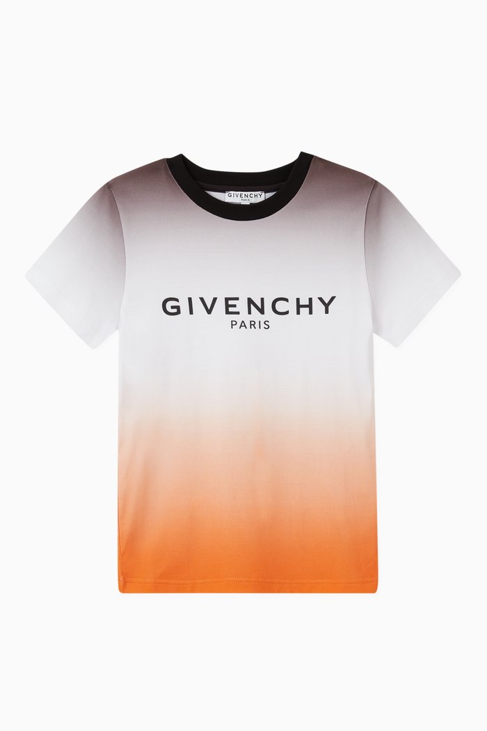 

Dip Dye T-shirt in Cotton Jersey, Multicolour