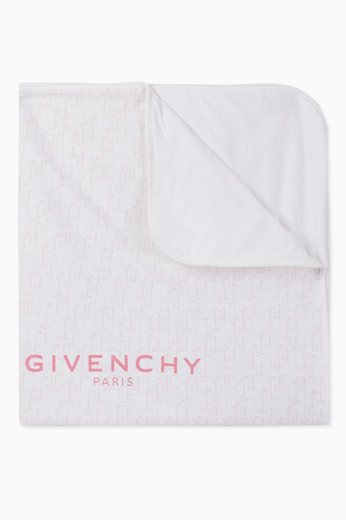 

Logo Blanket in Cotton, Pink