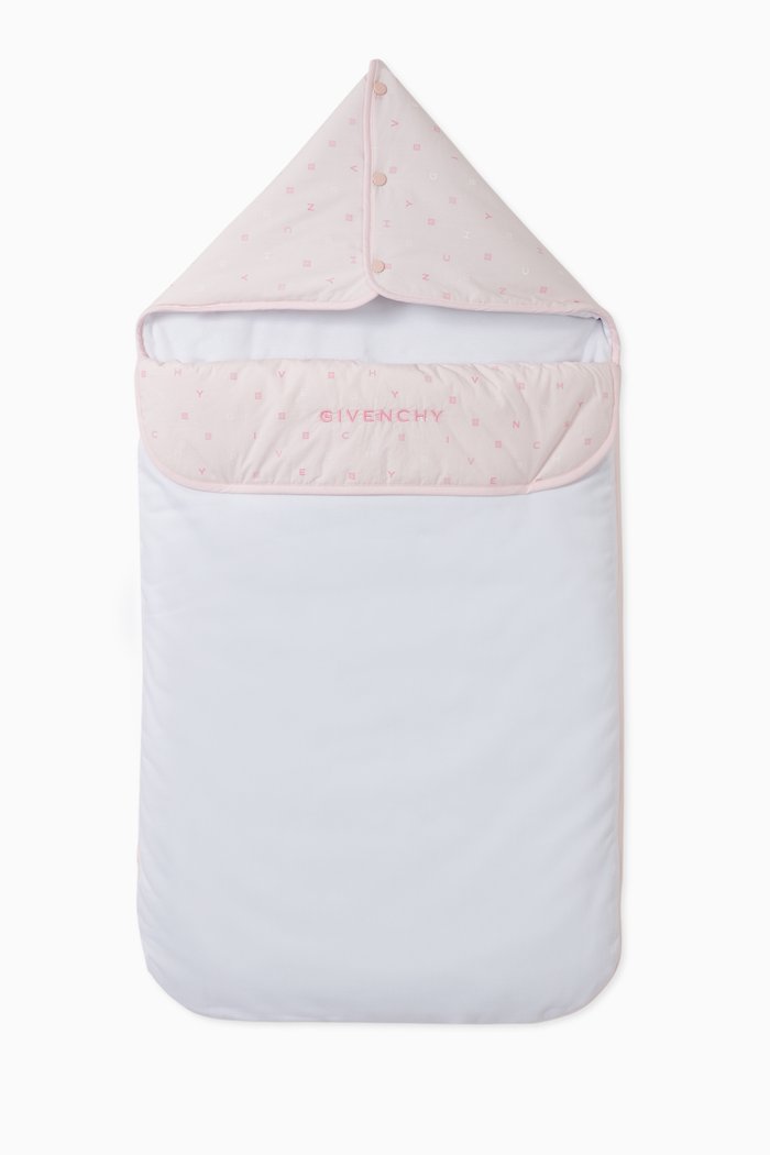 

Logo Cotton Sleeping Bag, Pink