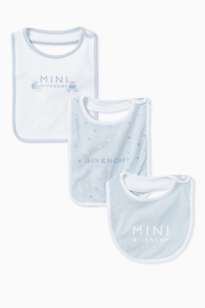 

Bib Set in Cotton Jersey, Blue