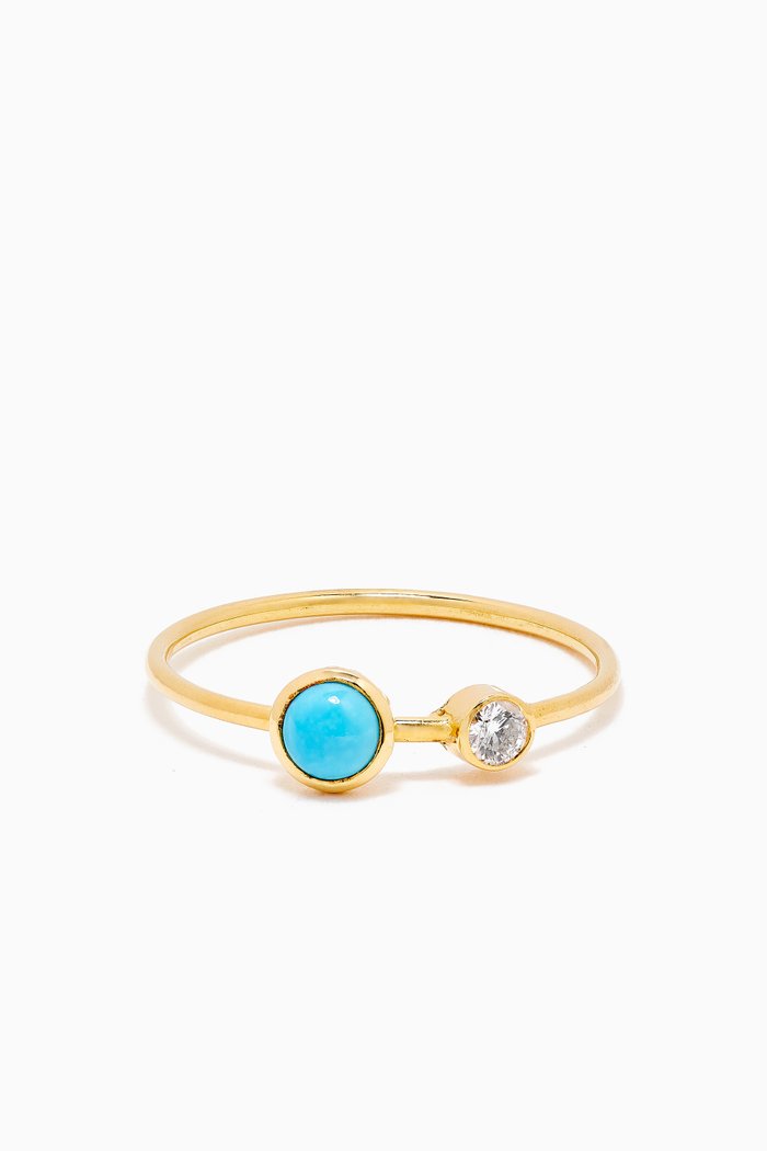 

Falak Planet Ring in in 18kt Yellow Gold