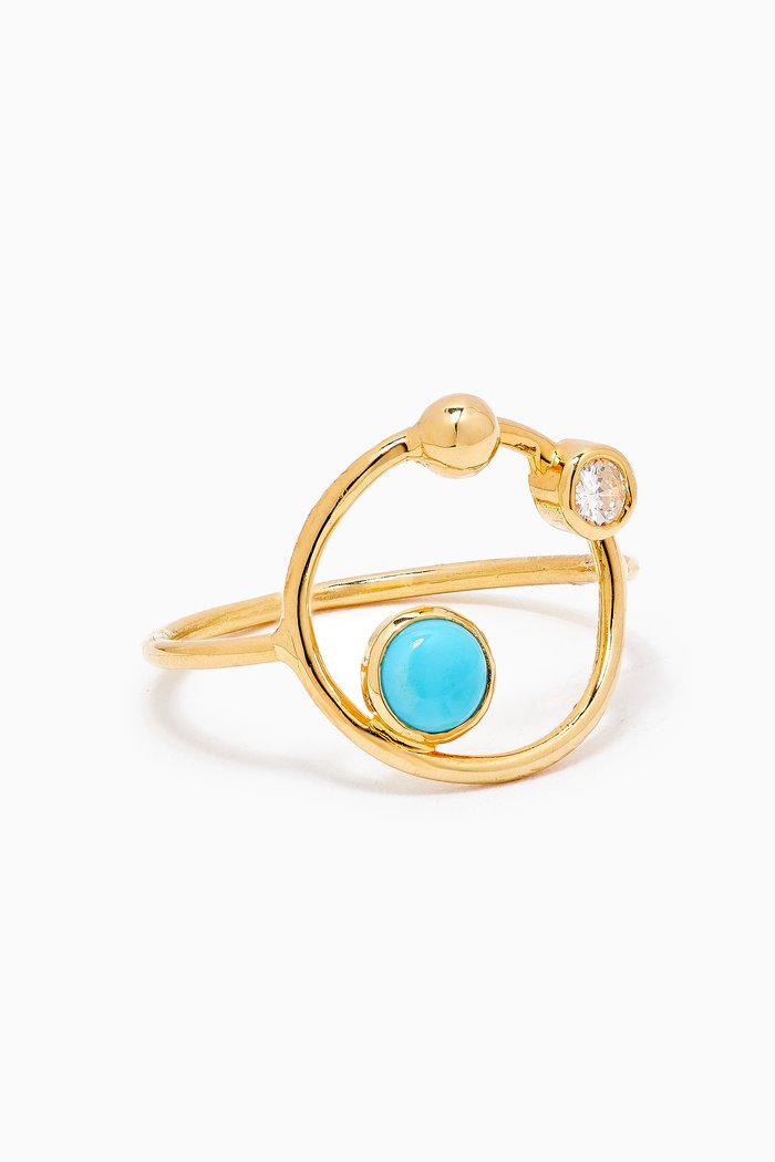 

Falak Full Moon Ring in 18kt Yellow Gold