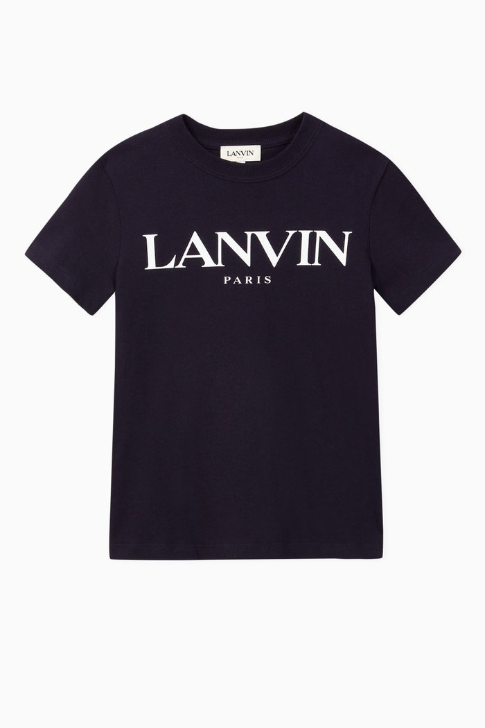 

Logo Cotton T-shirt, Blue