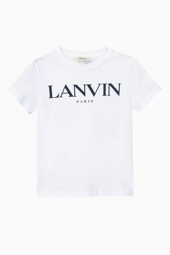 

Logo Cotton T-shirt, White
