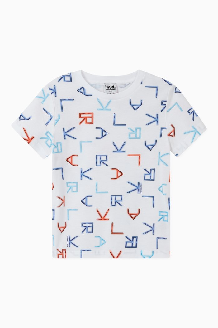 

Logo Tetris T-Shirt in Cotton Jersey, Multicolour