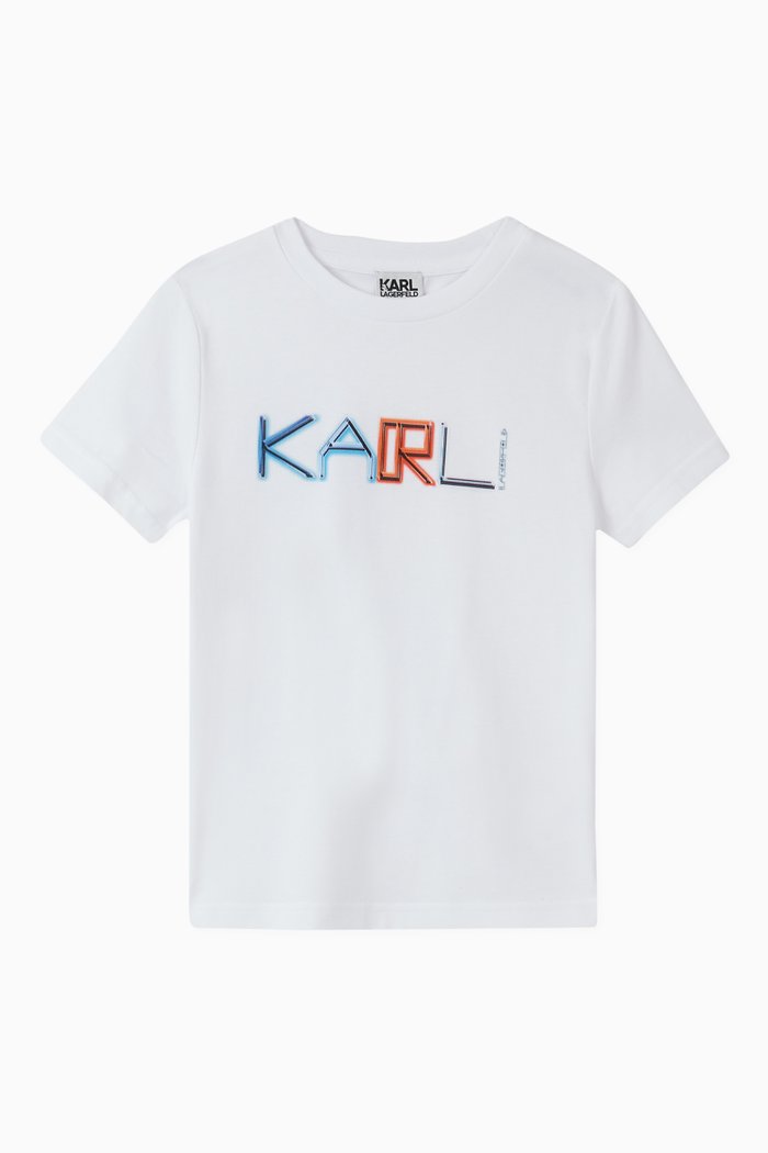 

Tetris Logo T-shirt in Cotton Jersey, White