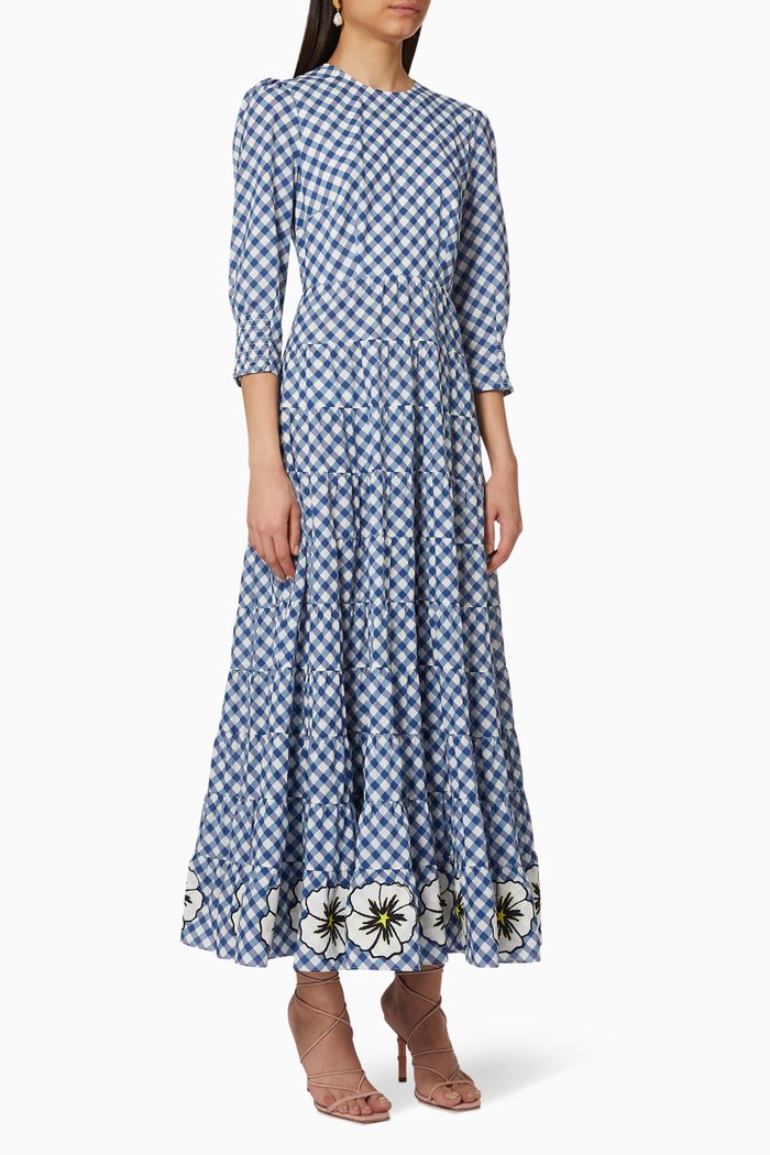 

Kristen Tiered Dress, Blue