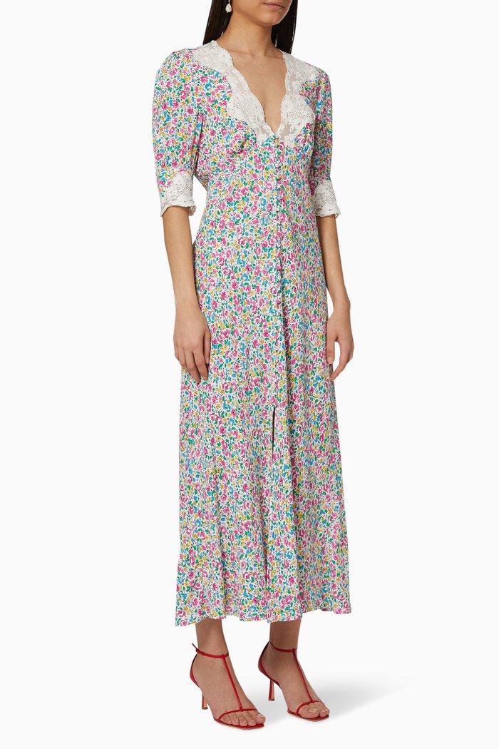 

Simone Crepe Dress, Multicolour
