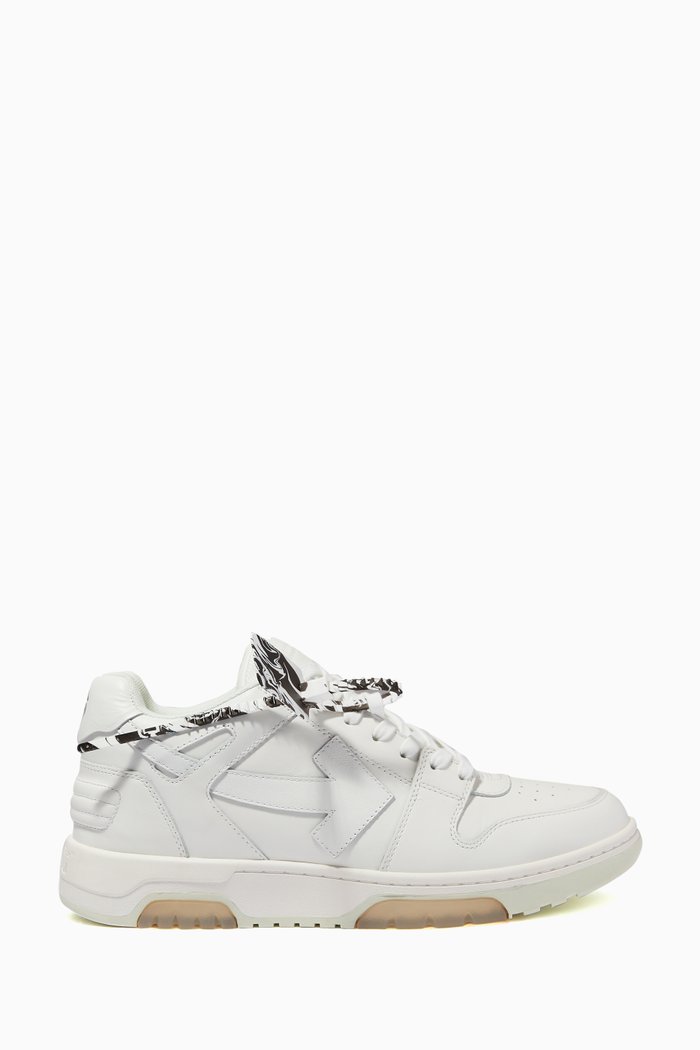 

Out of Office "OOO" Sneakers in Leather, White