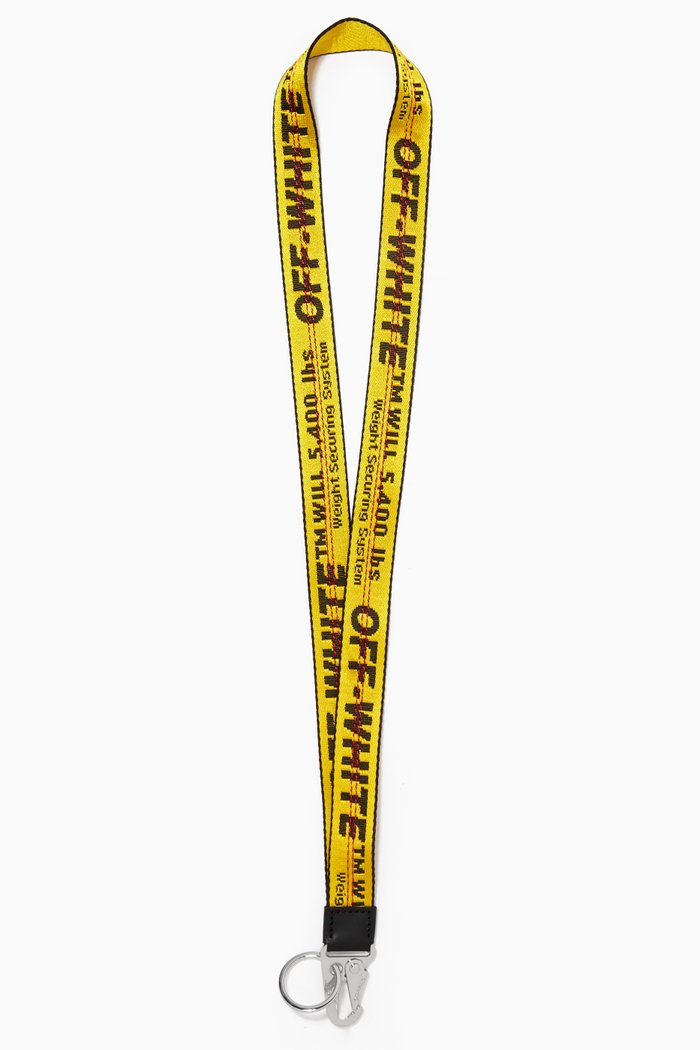 

Industrial Necklace in Nylon, Yellow