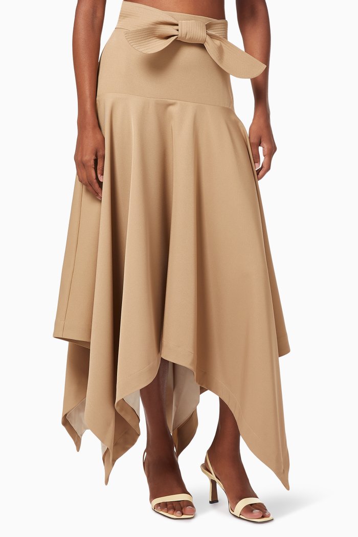 

Mosaica Asymmetric Skirt, Neutral