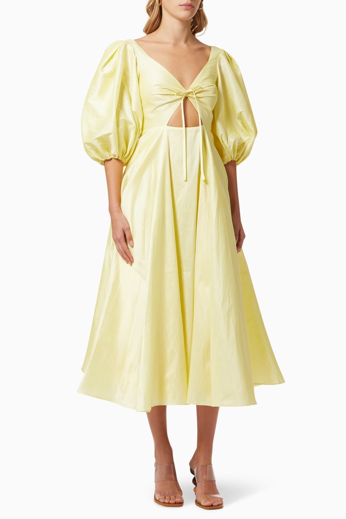 La Villa Dress, Yellow