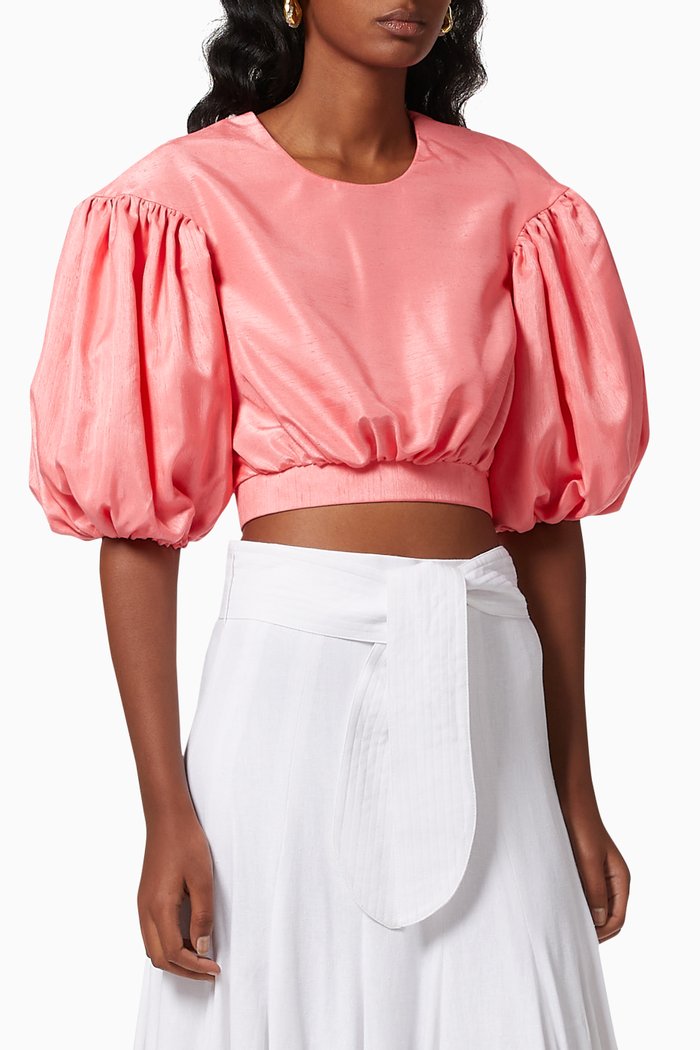 De Leyenda Crop Top, Pink