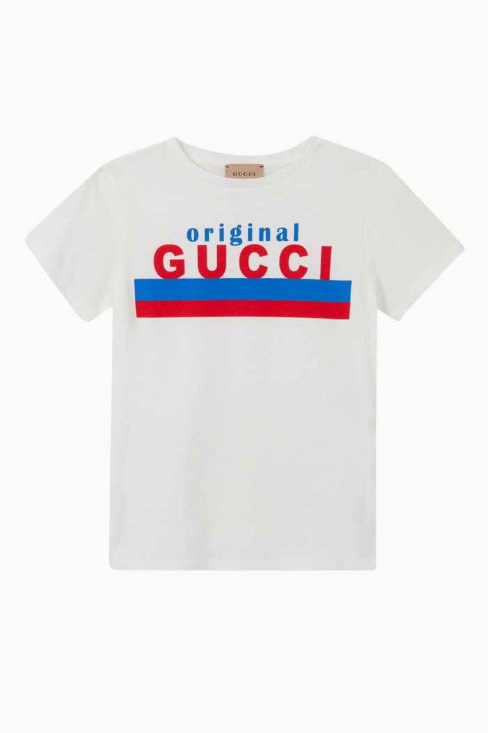 

"Original Gucci" Cotton T-shirt, White