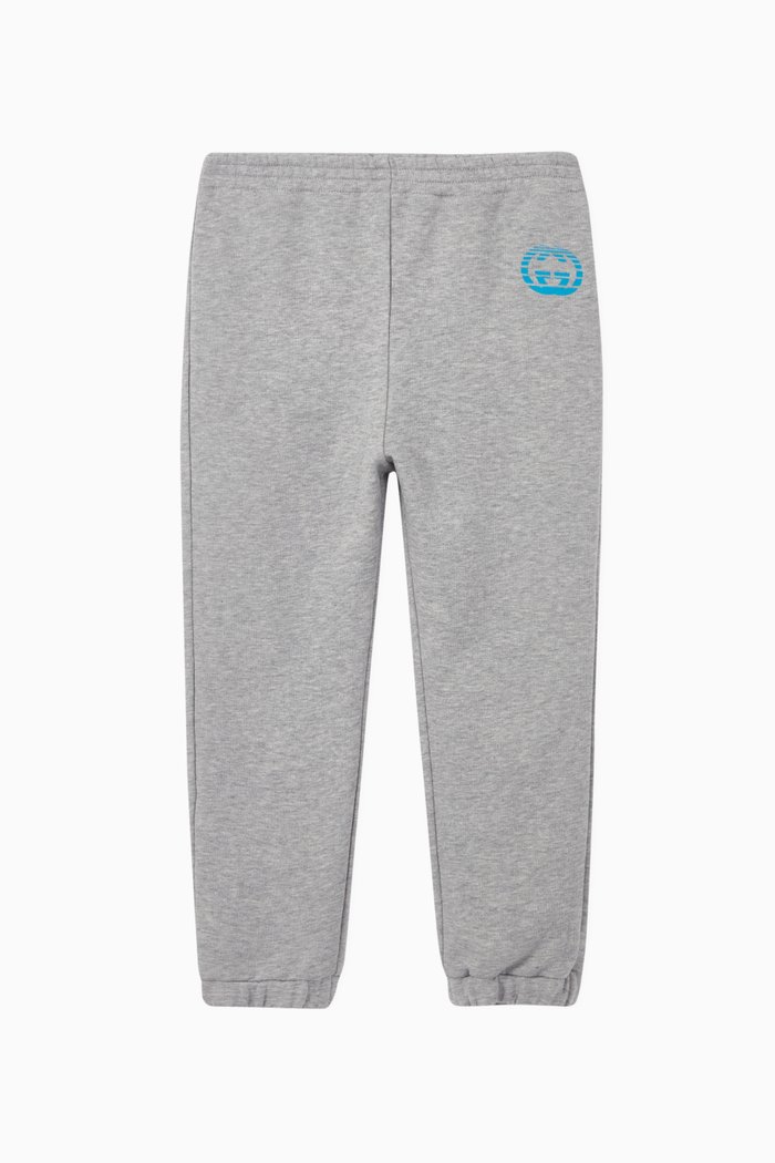 

Side Interlocking G Sweatpants, Grey