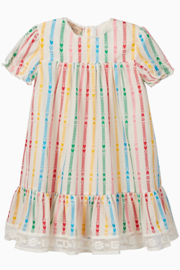 GG & Star Dress, Multicolour