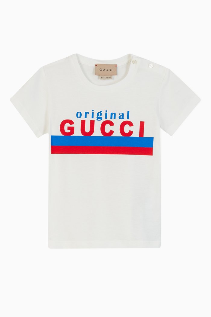 

"Original Gucci" Cotton T-shirt, White