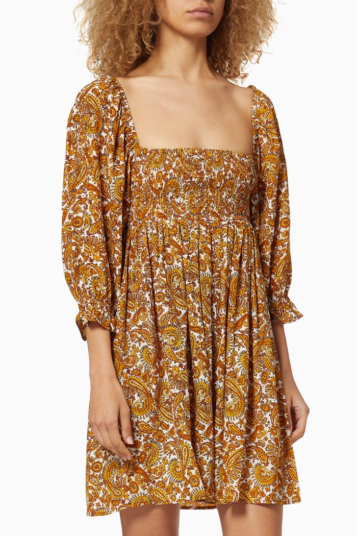 

Alina Crêpe Mini Dress, Multicolour