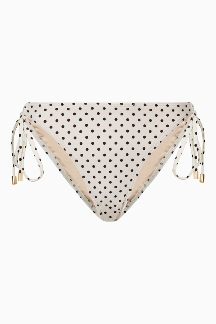 

Biscotti String Tie Bikini Bottom, Neutral