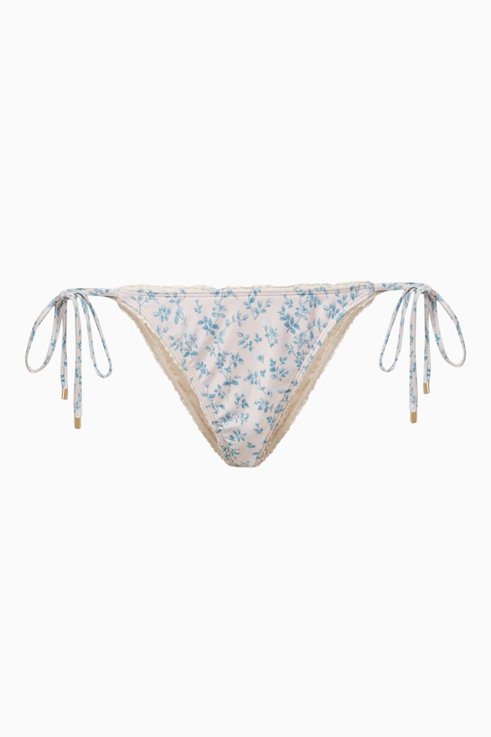 

Porcelain String Bikini Bottom, Multicolour