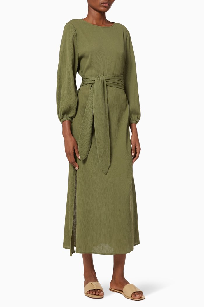 

Pear Organic Cotton Tunic, Brown