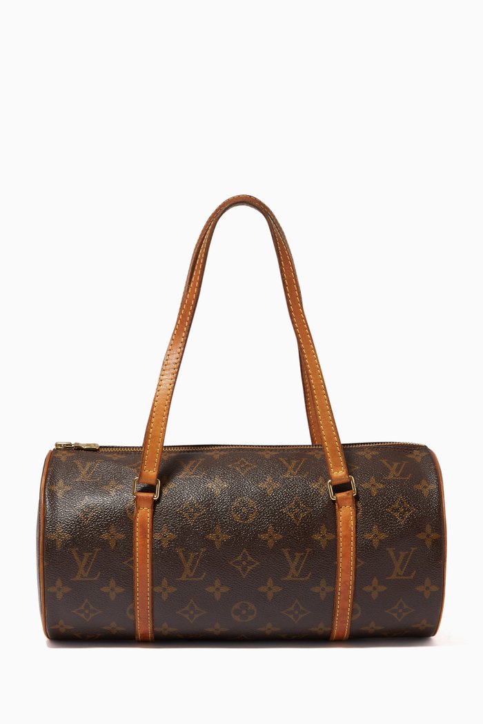 

Papillon Bag in Monogram Canvas, Brown