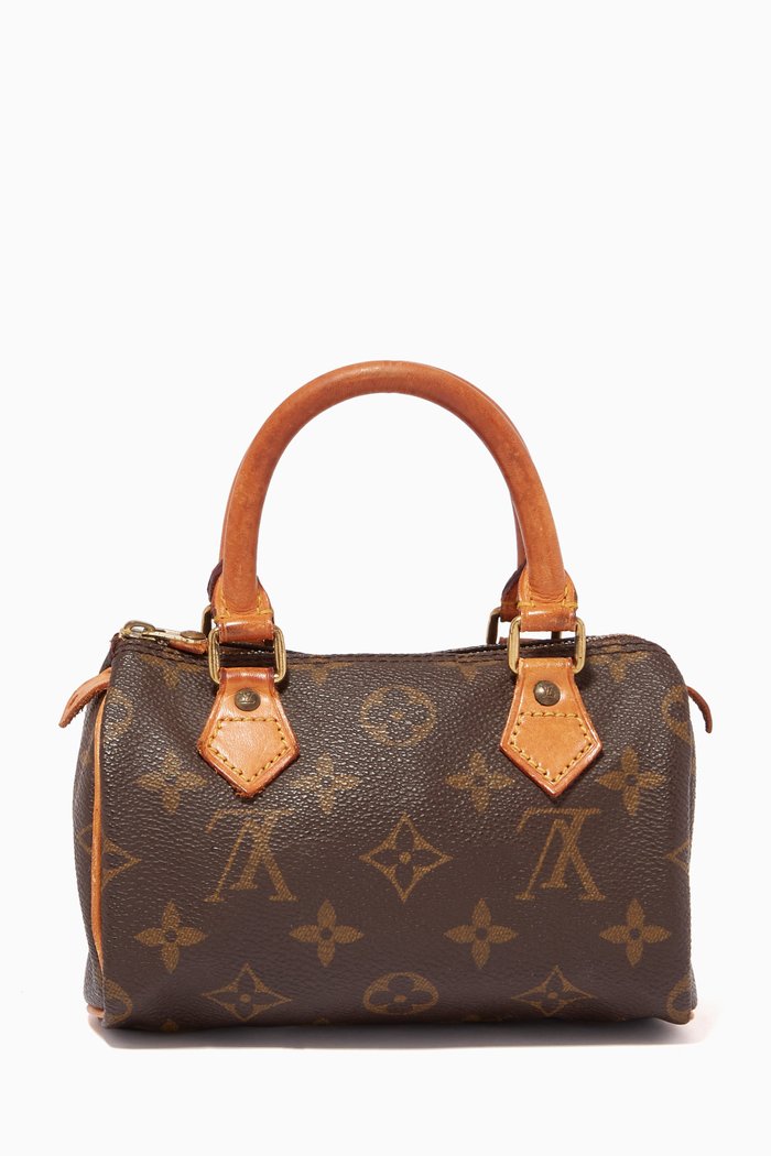 

Nano Speedy Bag in Monogram Canvas, Brown