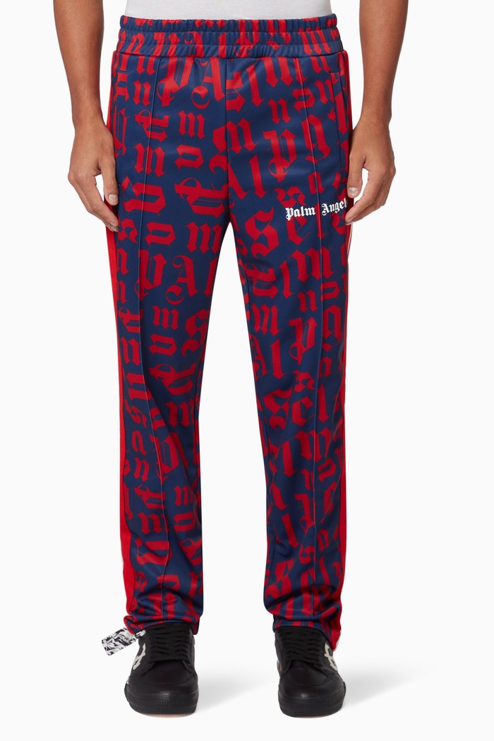 

Broken Monogram Track Pants, Blue