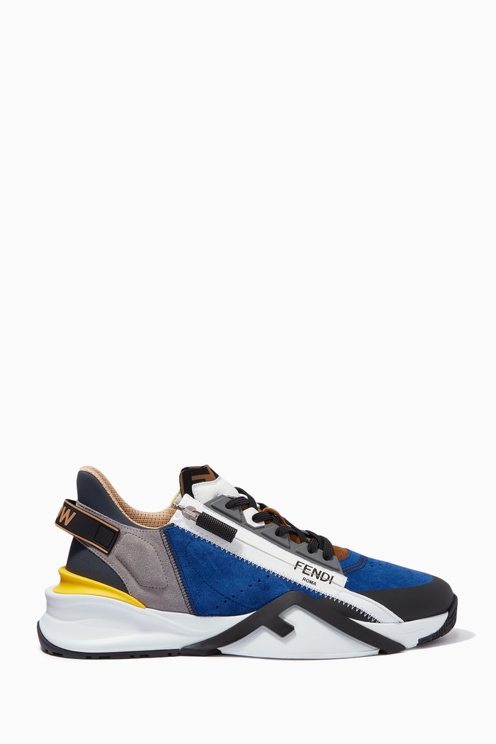 

Fendi Flow Sneakers in Suede, Black