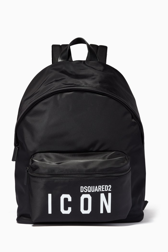 

Icon Backpack in Nylon, Black